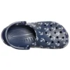 Classic Clog-sandaler med tryck, djupblå