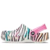 Classic Clogs med djurmönster ”White Multi”