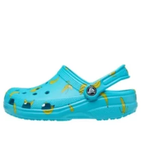 Classic Clogs med matmotiv ”Digital Aqua”