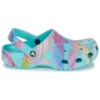 Classic Clogs med palmtryck ”Neptune Multi”