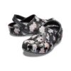 Classic Clogs med tryck ”Black Pink”