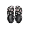 Classic Clogs med tryck ”Black Pink”