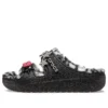 Classic Cozzzy Disco Glitter-sandaler ”Black”