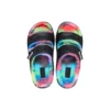 Classic Cozzzy Spray Dye-sandaler ”Black Multi”