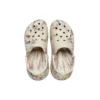Classic Crush marbled Clog ”Bone Multi”