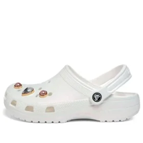 Classic Crystals Clogs ”White”