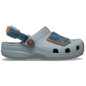 Classic Denim-Clog med justerbar bakrem för småbarn