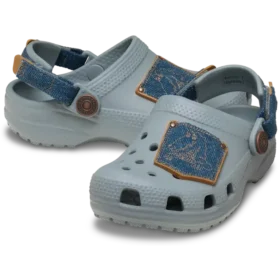 Classic Denim-Clog med justerbar bakrem för småbarn