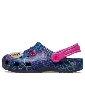 Classic Disney Villains Clogs ”Blue Purple Pink”