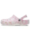 Classic Duke Clogs med tryck ”Pink Tweed”