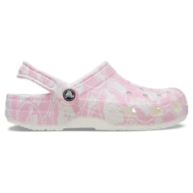 Classic Duke Clogs med tryck ”Pink Tweed”