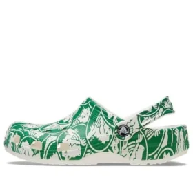 Classic Duke Print Clogs ”Grön”