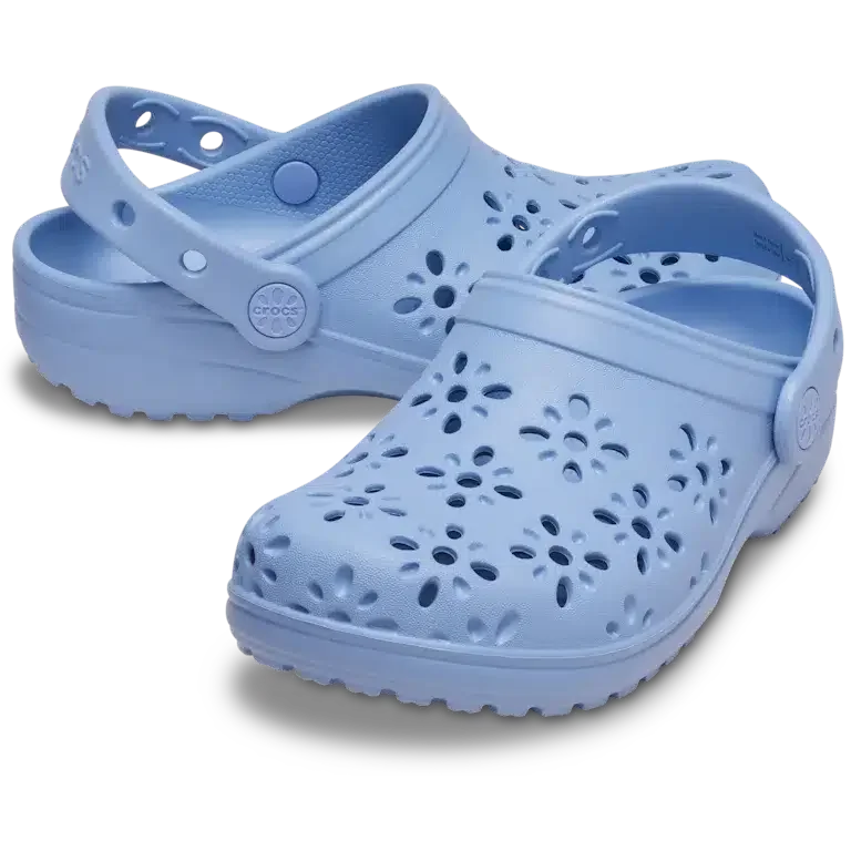 Classic Floral Cut-Out Clog för barn Classic Floral Cut-Out Clog för barn