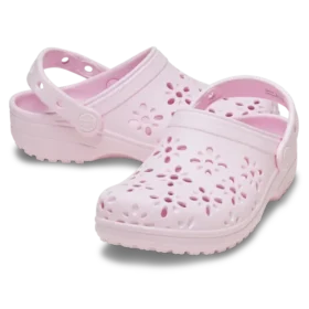 Classic Floral Cut-Out Clog för barn