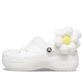 Classic Flower Clogs ”White”