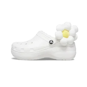 Classic Flower Clogs ”White”