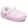 Classic Fur Sure Clogs Ballerina ”Pink White”
