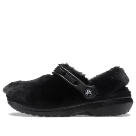 Classic Fur Sure Slip On Clogs ”Black”