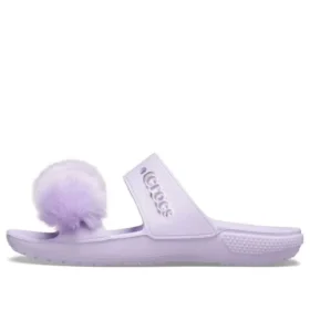 Classic Fur Sure Slip-On-sandaler ”Lilac”