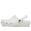 Classic Geometric Clog ”White”