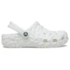 Classic Geometric Clog ”White”