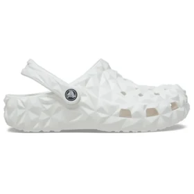 Classic Geometric Clog ”White”