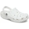 Classic Geometric Clog ”White”