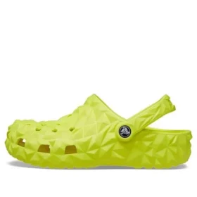 Classic Geometric Clogs ”Green”