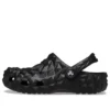 Classic geometriska Clogs ”Black”