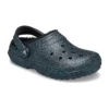 Classic Glitter Black Lined Clogs ”Starry Skies”