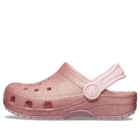 Classic Glitter Clogs ”Rose Pink”
