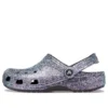 Classic Glitter Clogs ”Silver Multi”