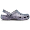 Classic Glitter Clogs ”Silver Multi”