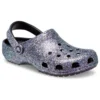 Classic Glitter Clogs ”Silver Multi”