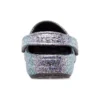 Classic Glitter Clogs ”Silver Multi”