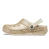 Classic Glitter Lined Clog ”Gold White”