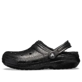 Classic Glitter Lined Clogs ”Black”