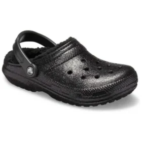 Classic Glitter Lined Clogs ”Black”