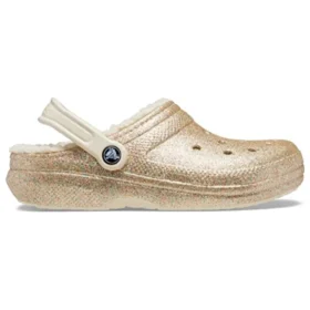Classic Glitter Lined Clogs ”Gold”