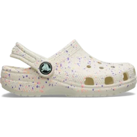 Classic Glow Paint Splatter-Clogs för barn