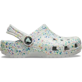 Classic Glow Paint Splatter-Clogs för barn