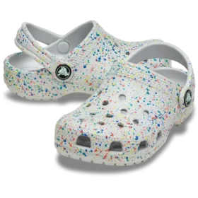 Classic Glow Paint Splatter-Clogs för barn