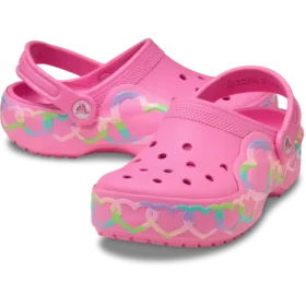 Classic Heart Lights-Clogs för barn