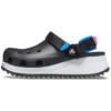 Classic Hiker Clog Sports svarta, blå och röda sandaler ”Black Blue Red”