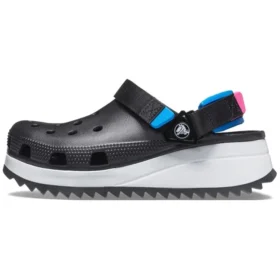 Classic Hiker Clog Sports svarta, blå och röda sandaler ”Black Blue Red”