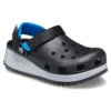 Classic Hiker Clog Sports svarta, blå och röda sandaler ”Black Blue Red”