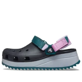 Classic Hiker Clog ”Svart Grå Blågrön”