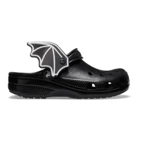 Classic I Am Bat Clogs ”Black White”