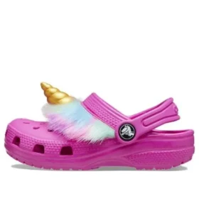 Classic I AM Unicorn Clog ”Fuchsia Gold”