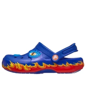 Classic IAM Dragon Lights Clog ”Blue Bolt”